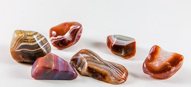 Agates - gemstone tumbling