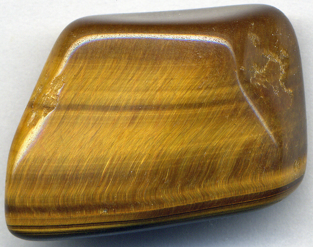 gemstone polishing survey - tiger's eye quartz