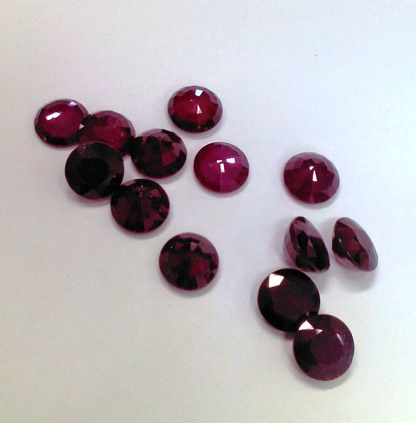 specific gravity testing - heat treated rubies