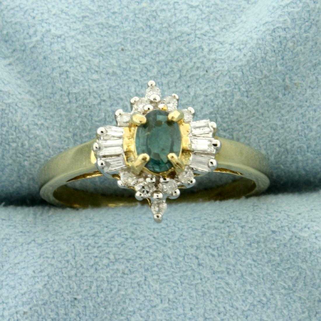 lab-created alexandrite ring - make money investing in gems