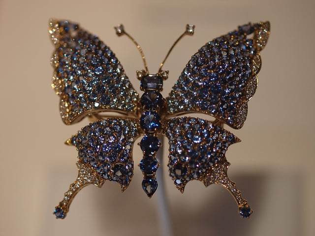 butterfly brooch