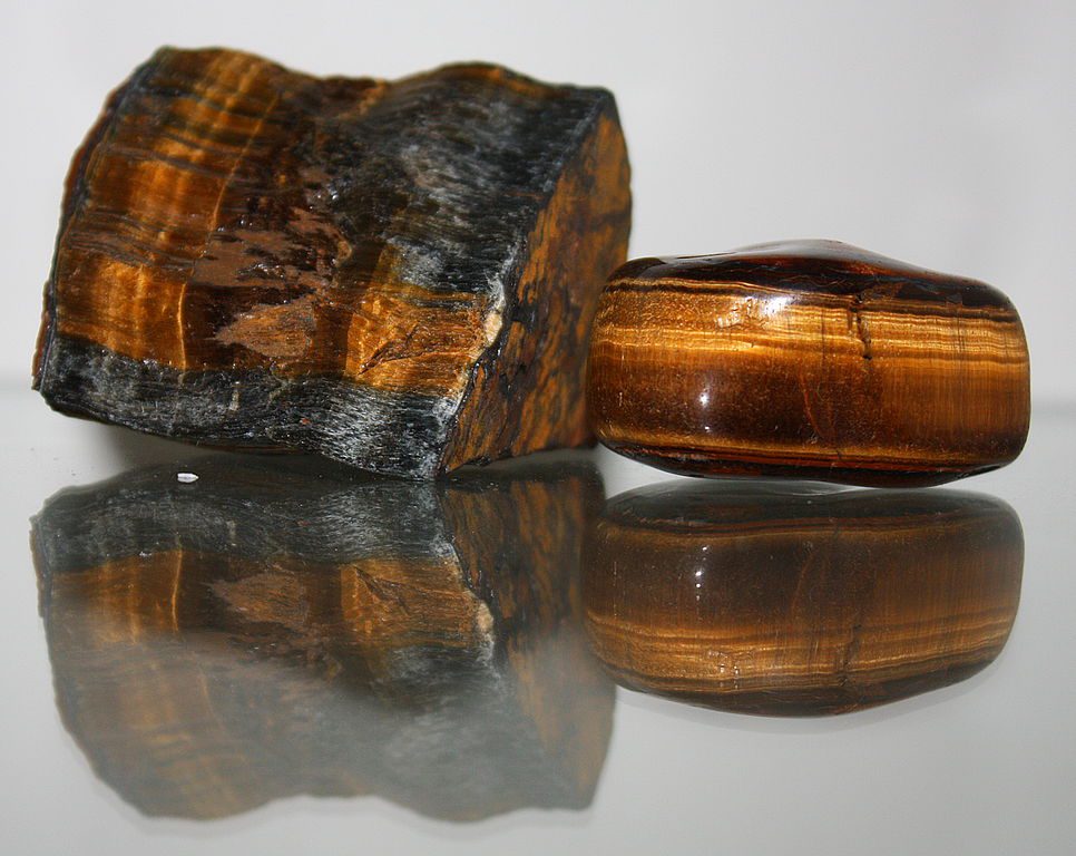 tiger's eye - gem formation