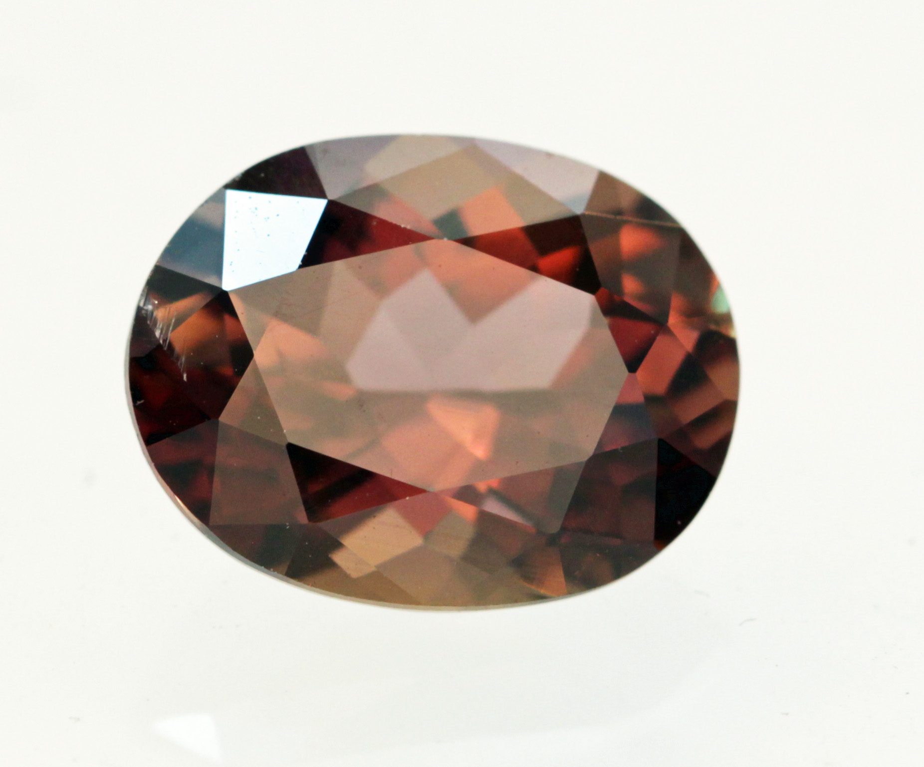 3.60 cts axinite, oval cut - Pakistan