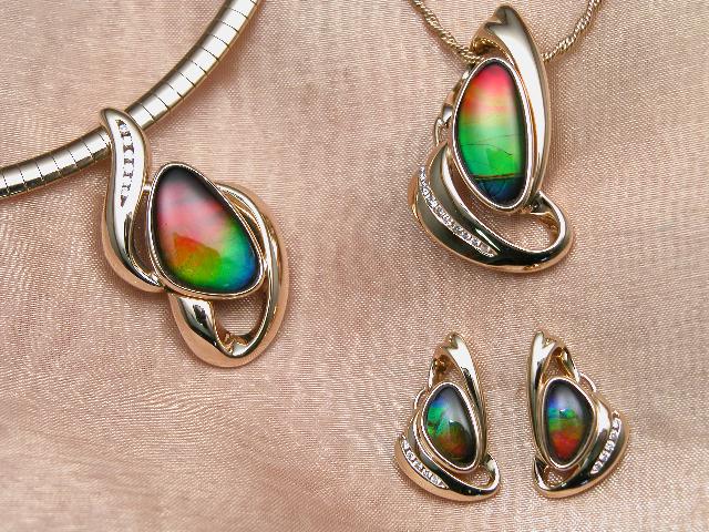 ammolite jewellery