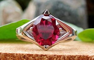 rubellite ring