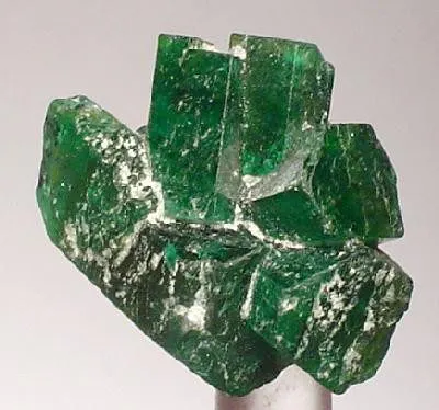 cluster of emeralds - Brazil