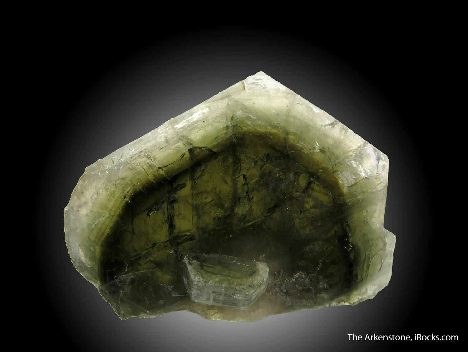 green fluorapatite (apatite) - Portugal