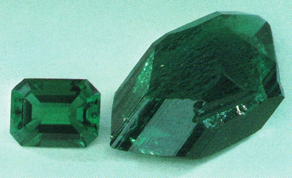 Regency synthetic emeralds
