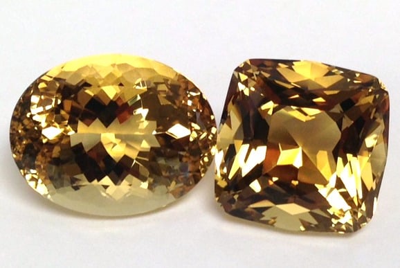 faceted scapolites - Tanzania