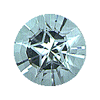 star-cut gemstones - topaz