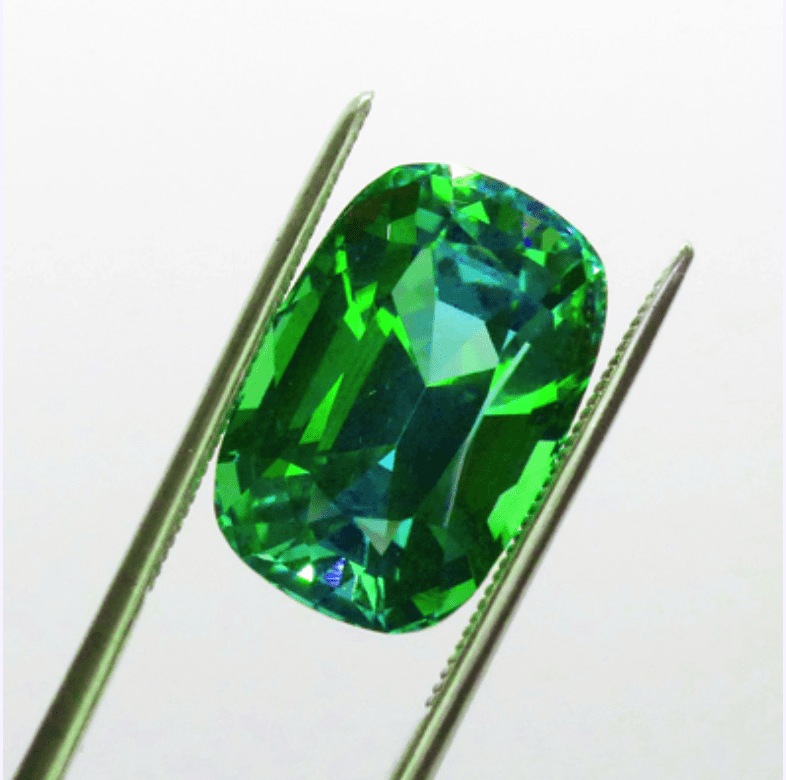 cushion-cut tourmaline - Afghanistan