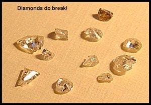 diamonds do break