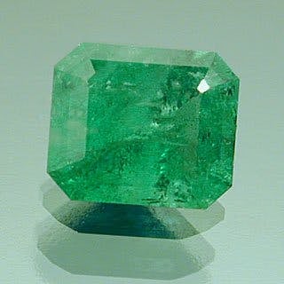 emerald-cut emerald - gem grading