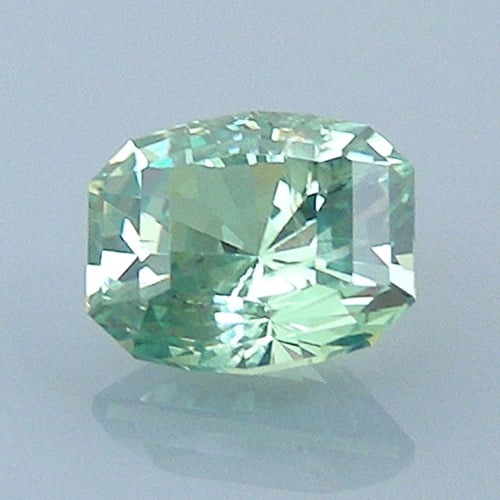 Demantoid Garnet Faceting