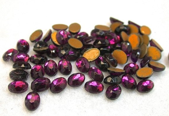 rhinestones - glass gemstones