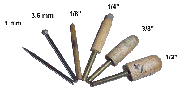 Tools for optical dish carving