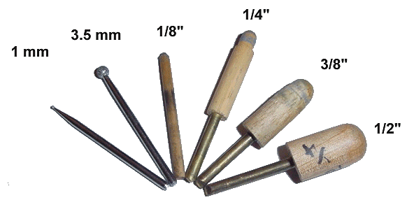 Tools for optical dish carving