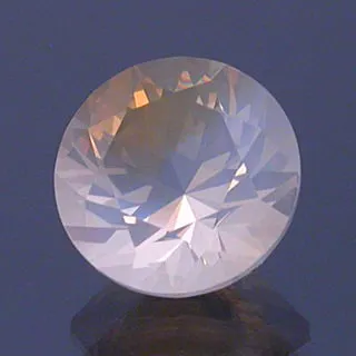 Round Brilliant Opal - gemstone faceting