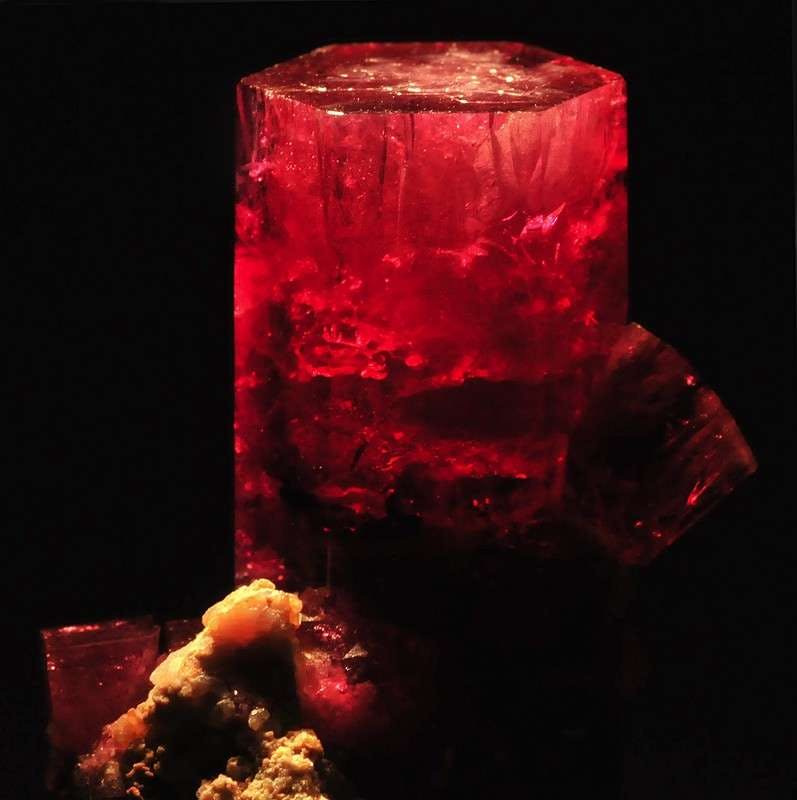 red beryl - crystal