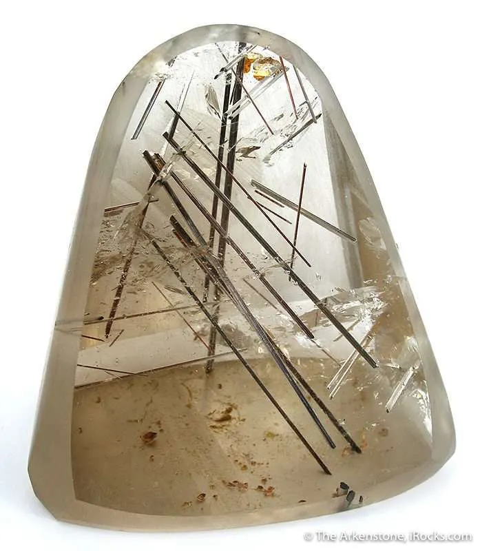 rutilated quartz - gem formation