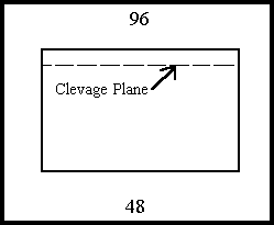 cleavage plane