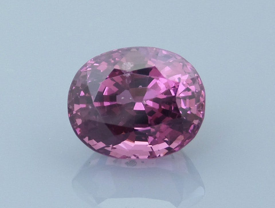 spinel 1 before - repaired and recut gems