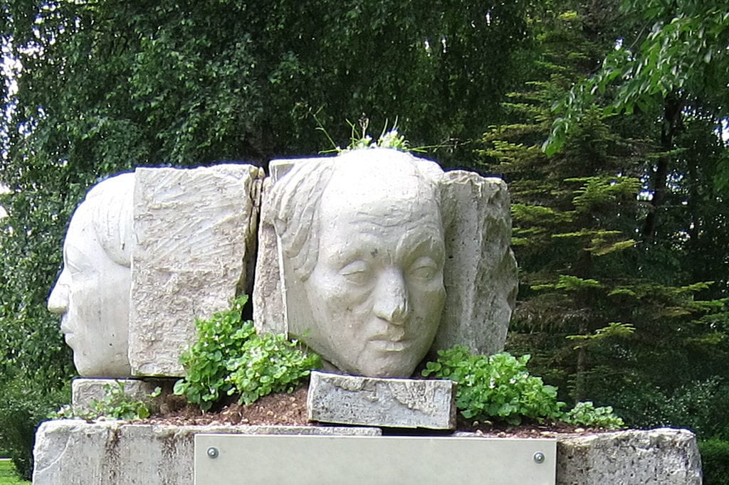 dolostone rock sculpture - Estonia