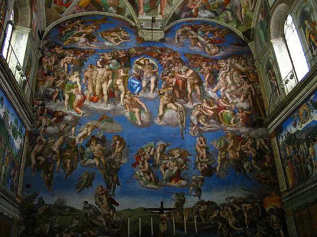 Sistine Chapel fresco