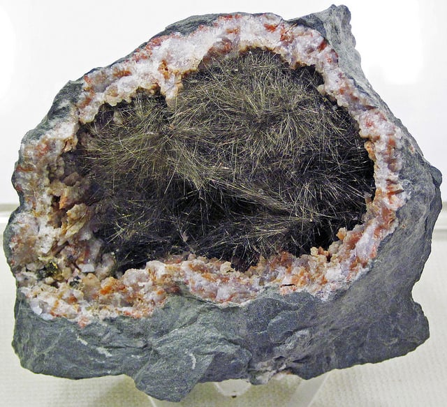 millerite - Kentucky geode