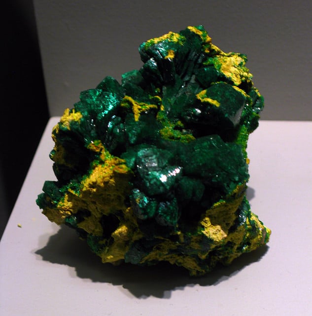 cuprian adamite - Namibia