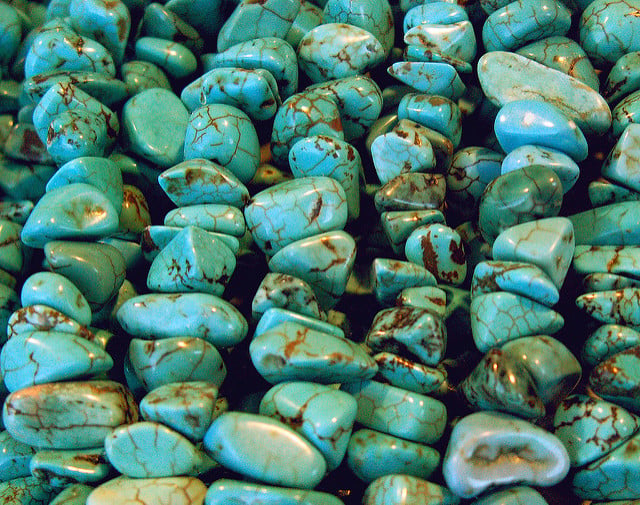 turquoise beads