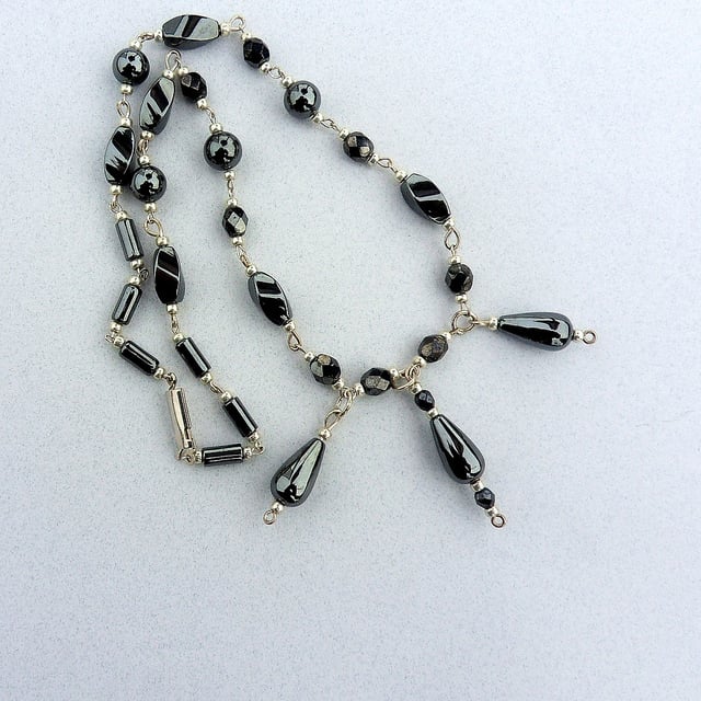 hematite - necklace