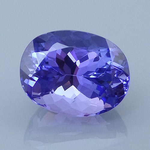 tanzanite 77 before - repaired and recut gems