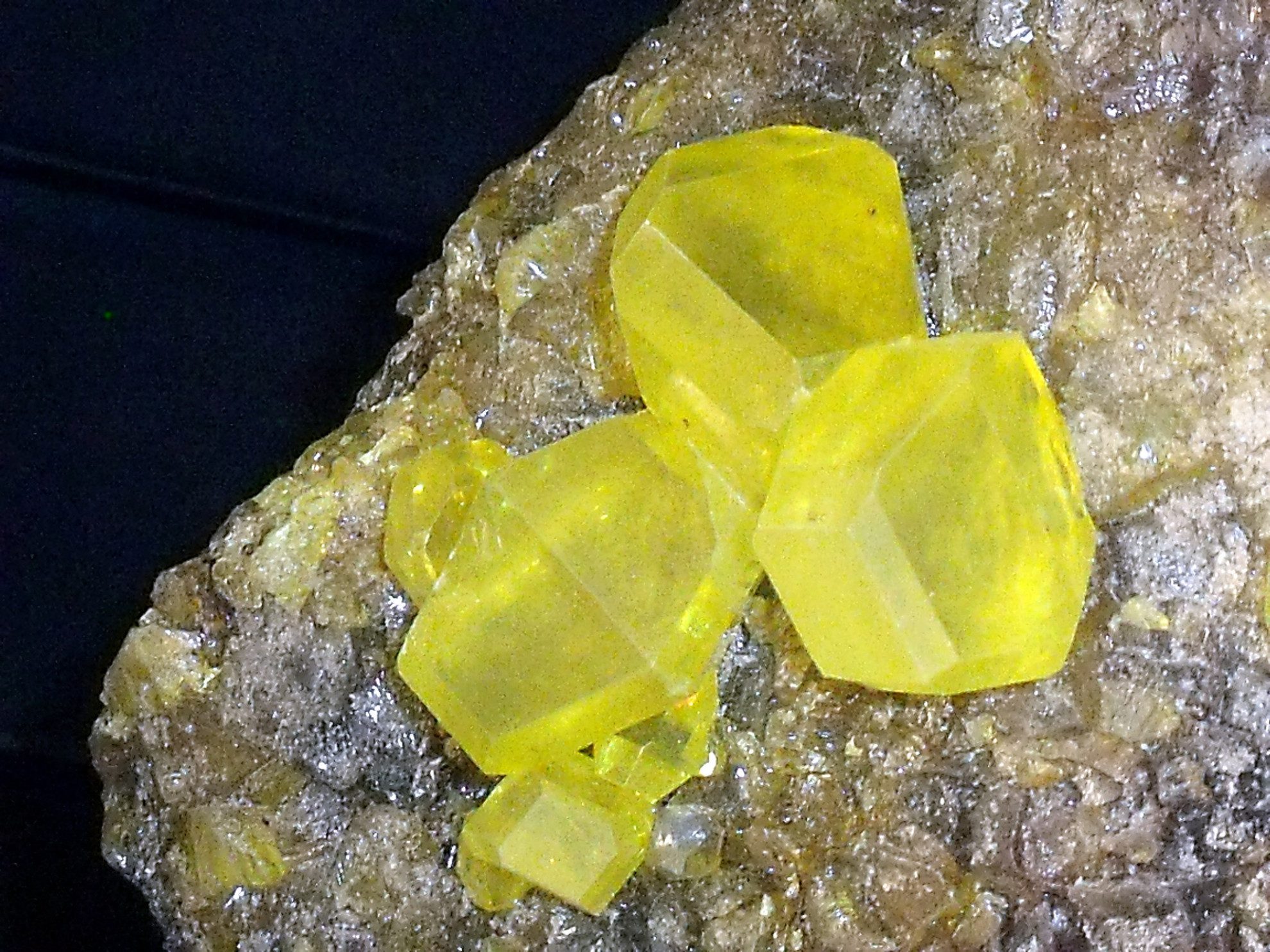 sulfur crystals - Sicily