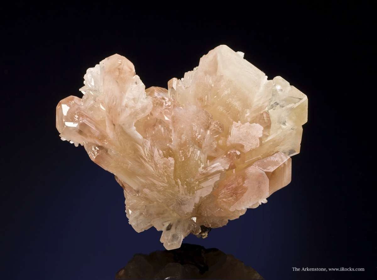 cerussite crystals - China