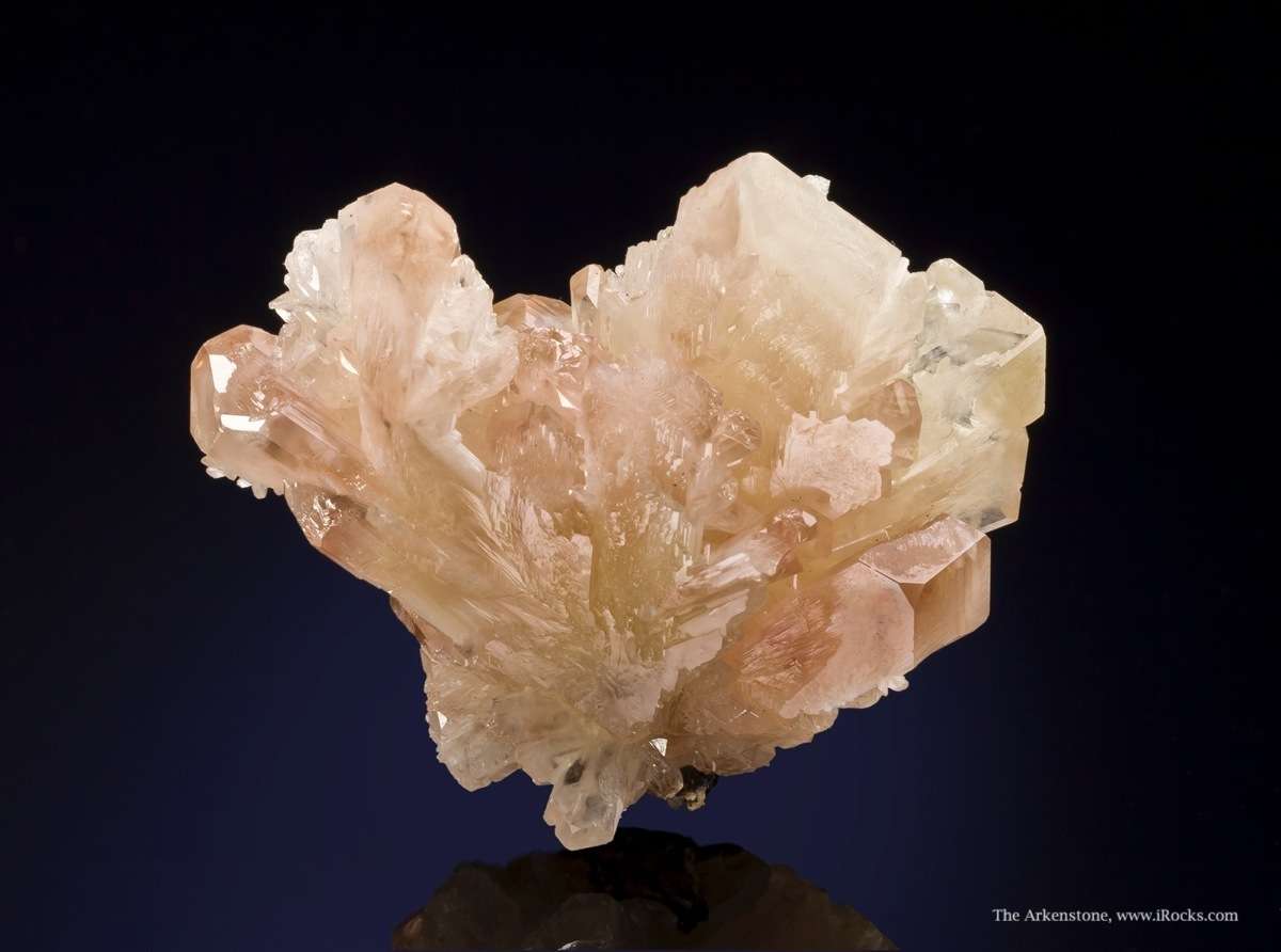 cerussite crystals - China