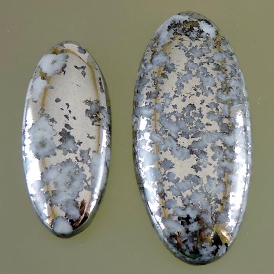 domeykite cabochons - algodonite