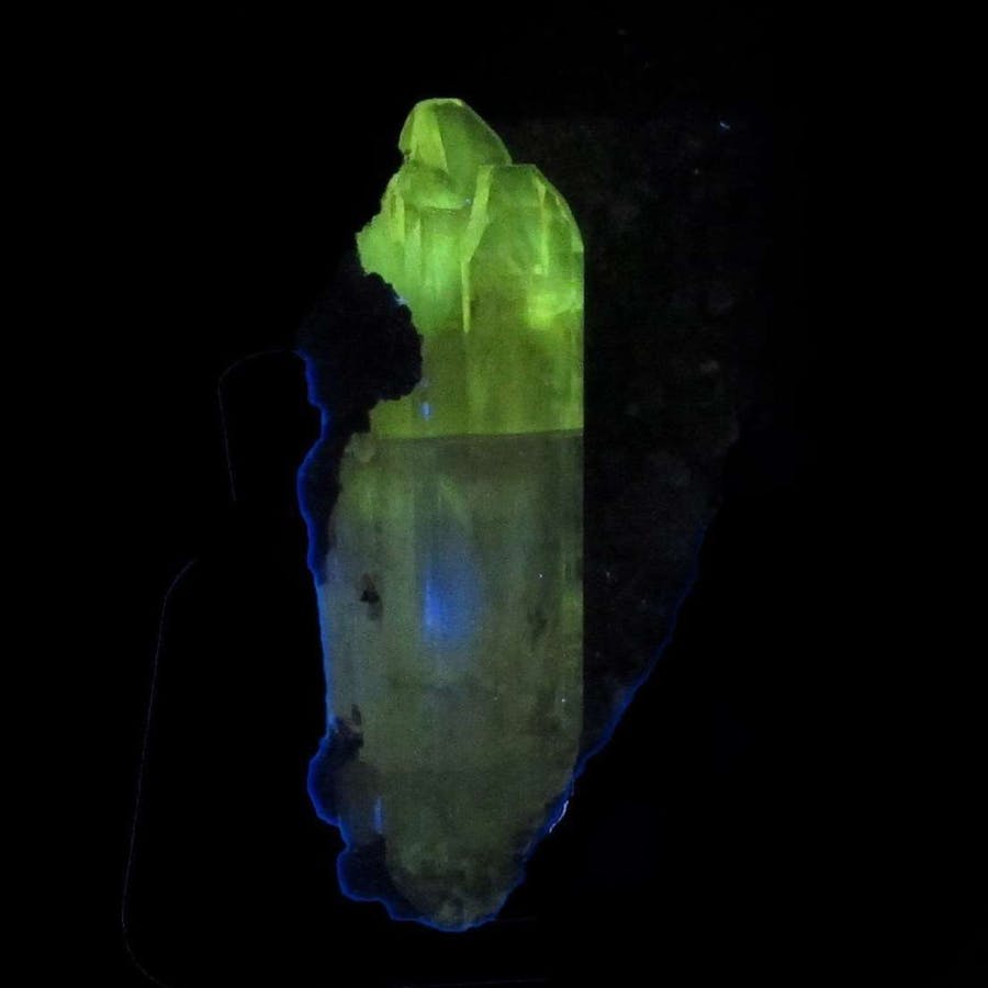 phosgenite and galena - UV light