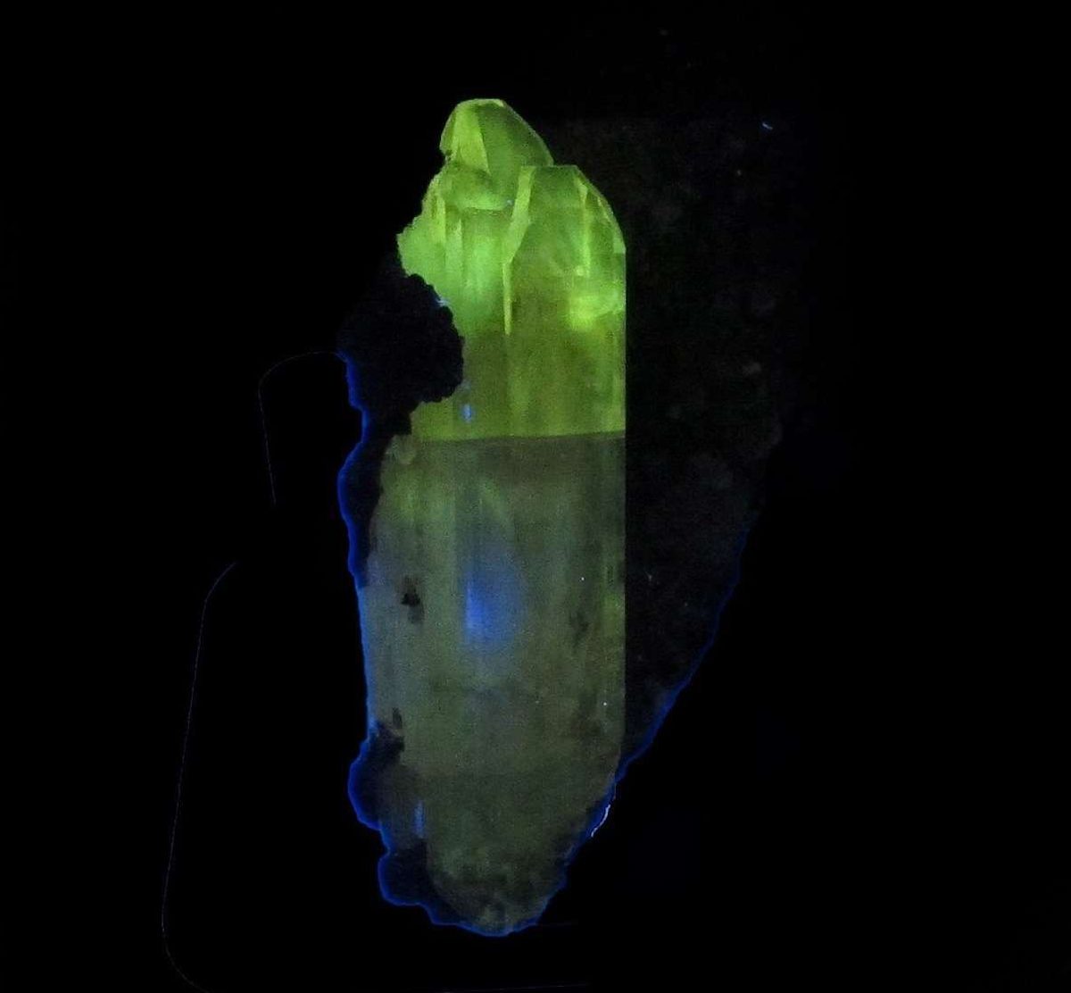 phosgenite and galena - UV light