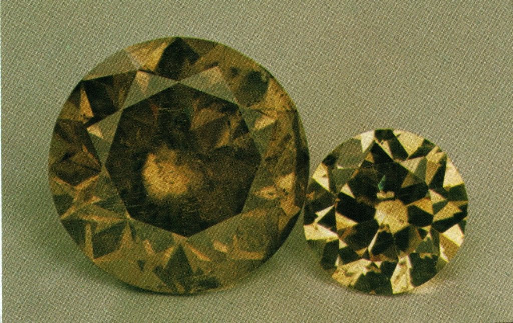 faceted cassiterites - Bolivia