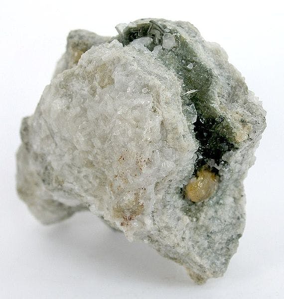 Humite crystal in vug - Italy