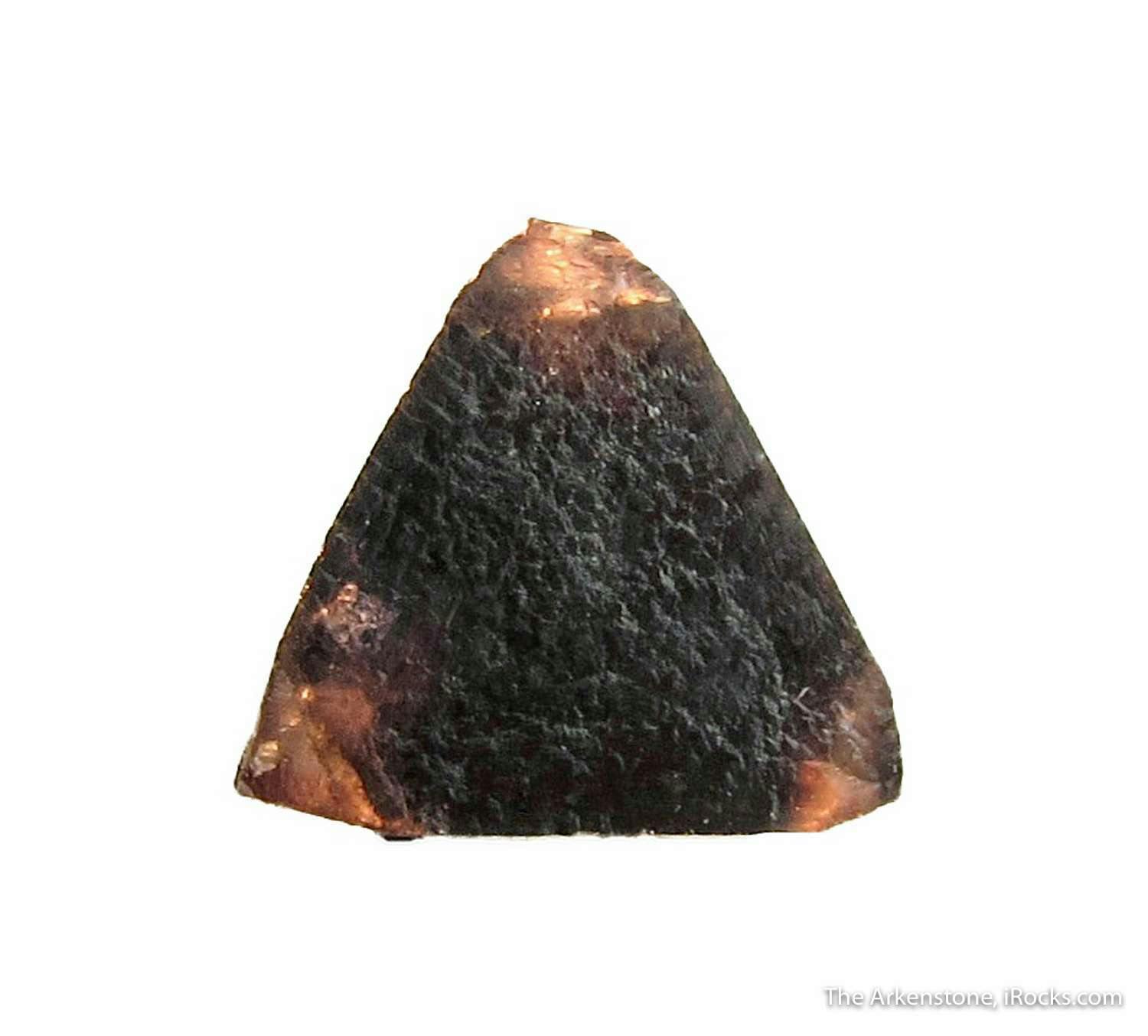 large chambersite crystal - backlit