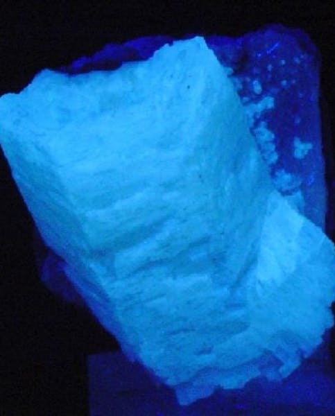witherite and fluorite - UV light