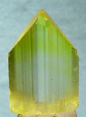 canary yellow anglesite crystal - Morocco