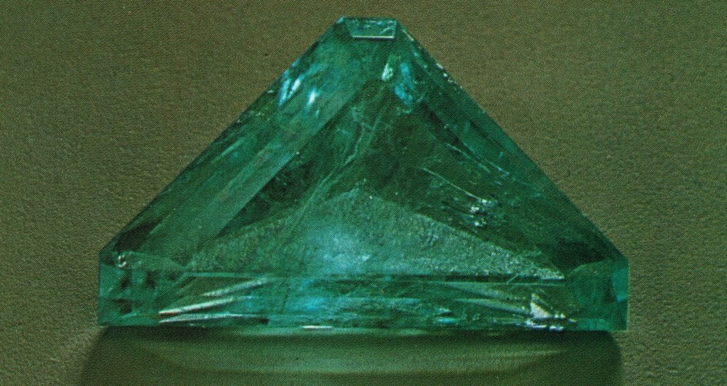 faceted phosphophyllite - Bolivia