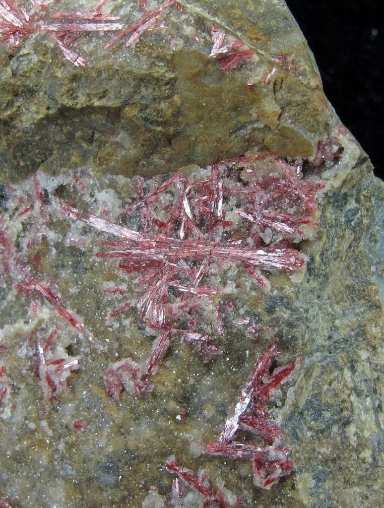 cinnabar - needles