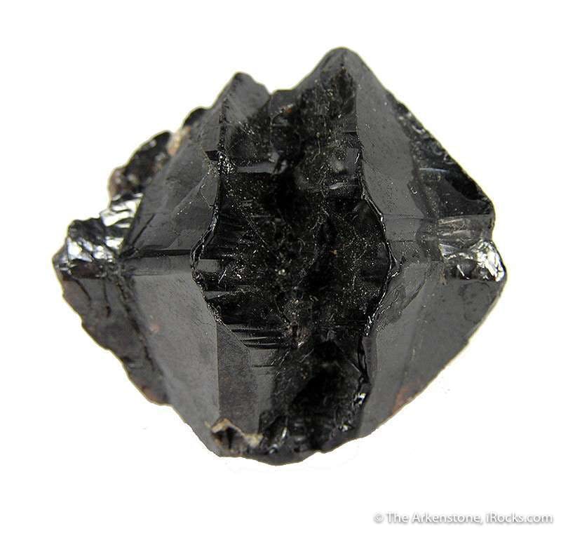 twinned cassiterite crystals - Czech Republic