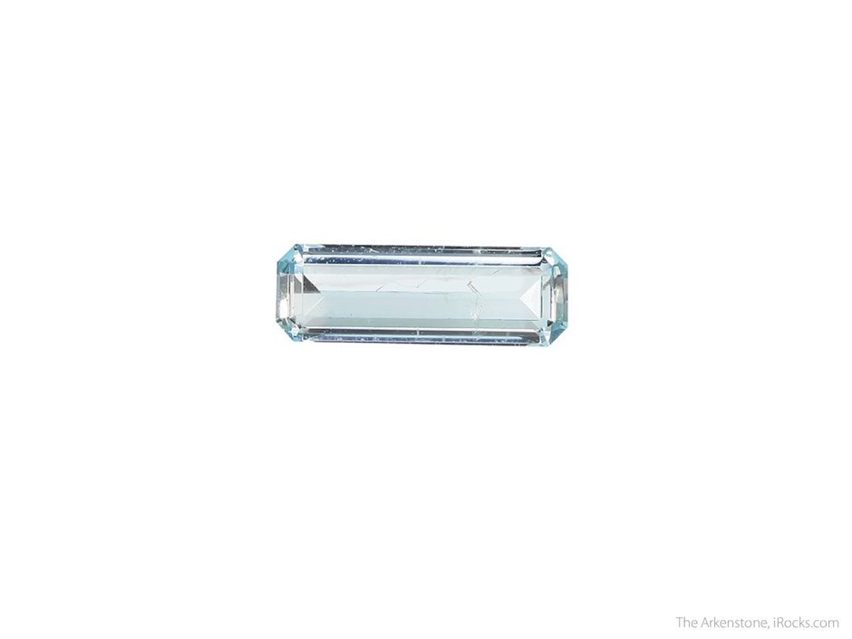 emerald-cut jeremejevite - Namibia