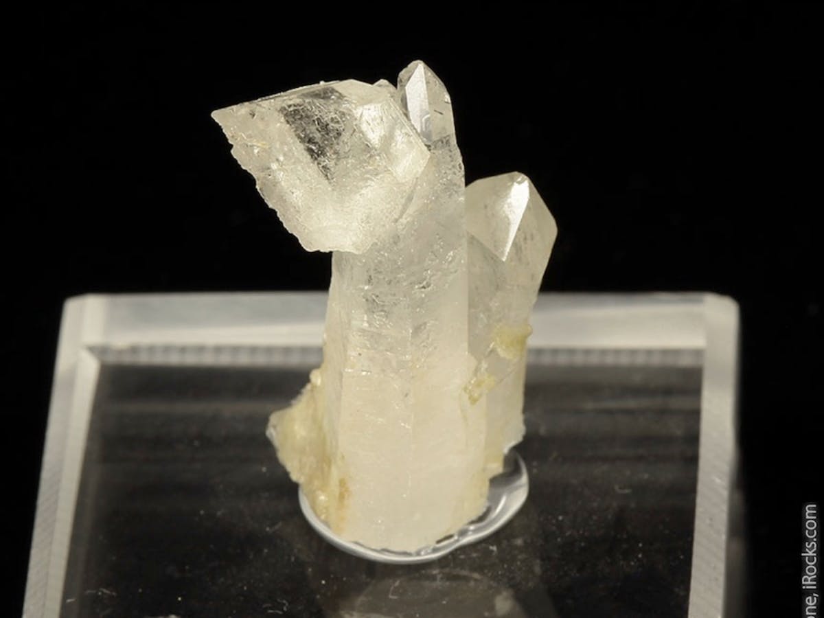 Augelite crystal on quartz - California