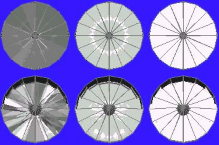 42° Pavilion and 16° Crown Ray Traces